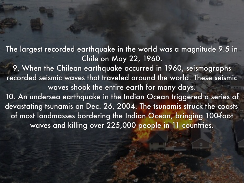 Largest recorded earthquake in united states