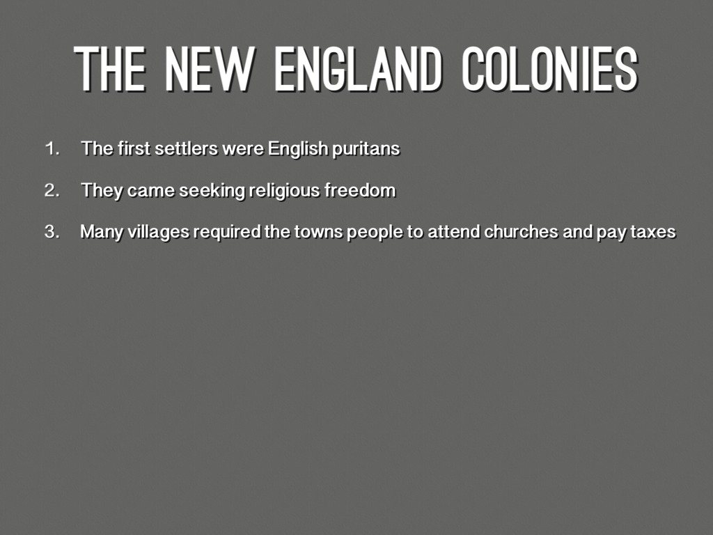 10 Facts About the New England Colonies - Have Fun With History