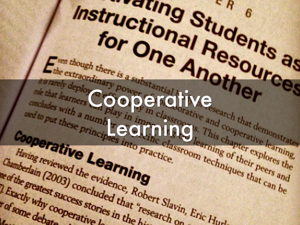 cooperative learning