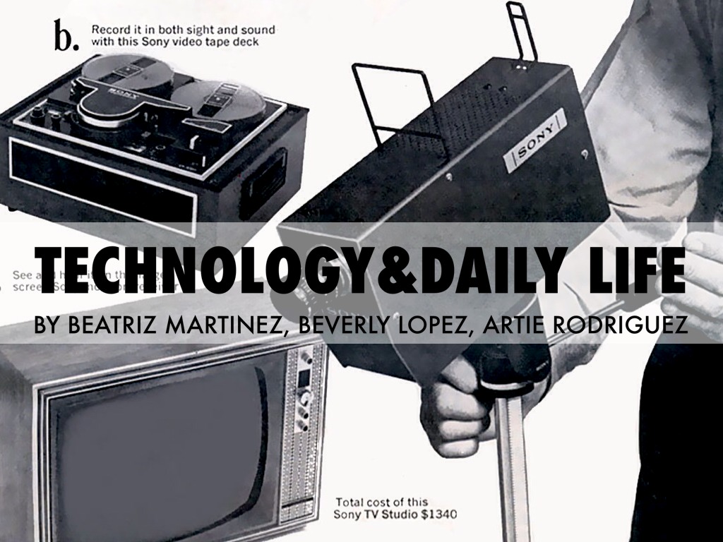 Technology & Daily Life 