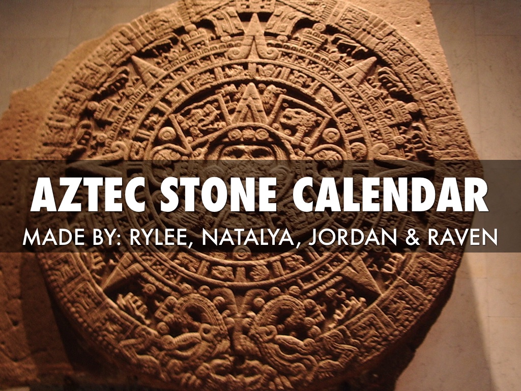 The Stone Calendar Of The Aztec  