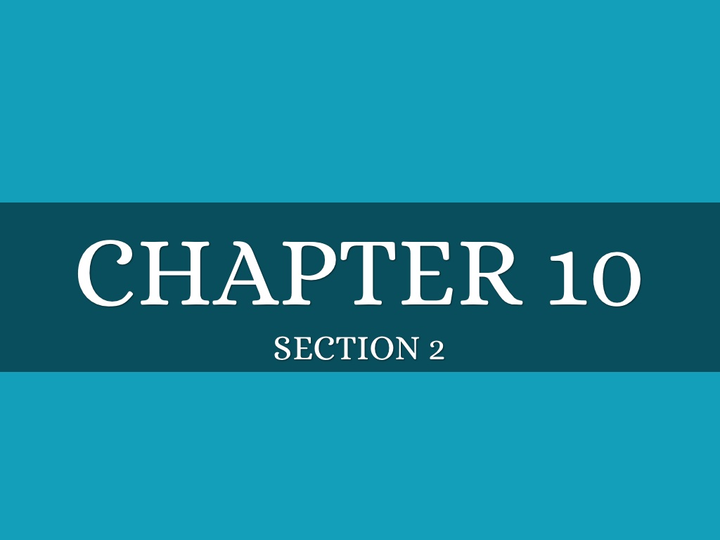 Chapter 10