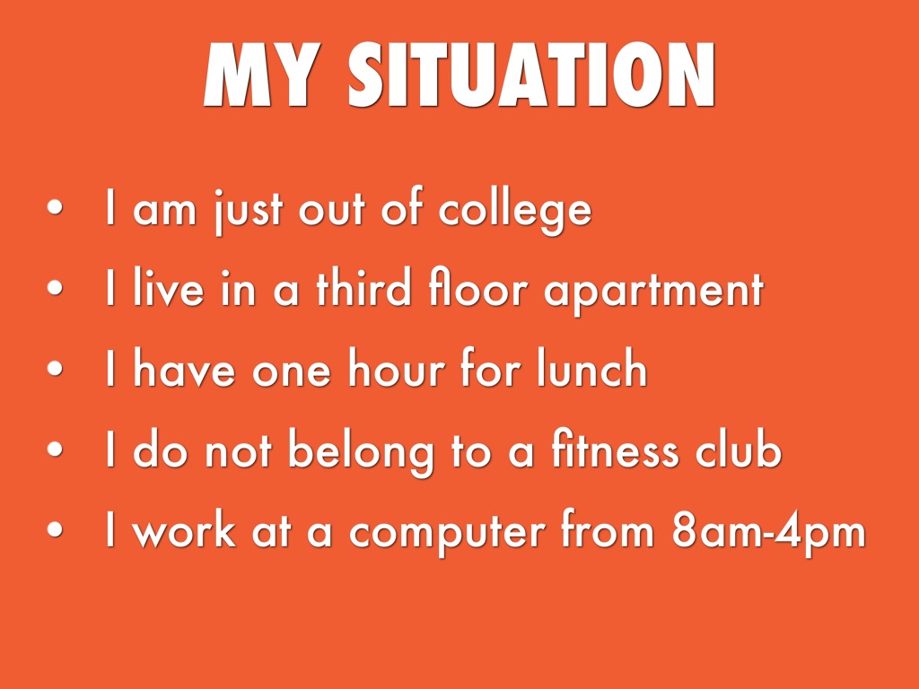 my fitness plan