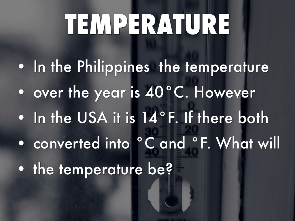 Temperature