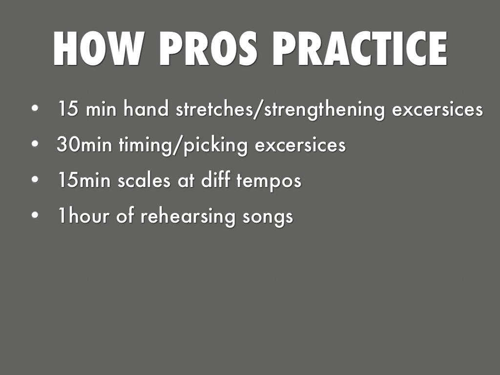 Practice Like A Pro