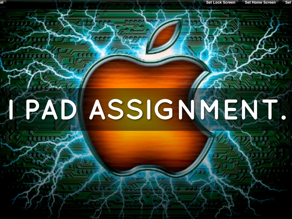 Ipad Assignment