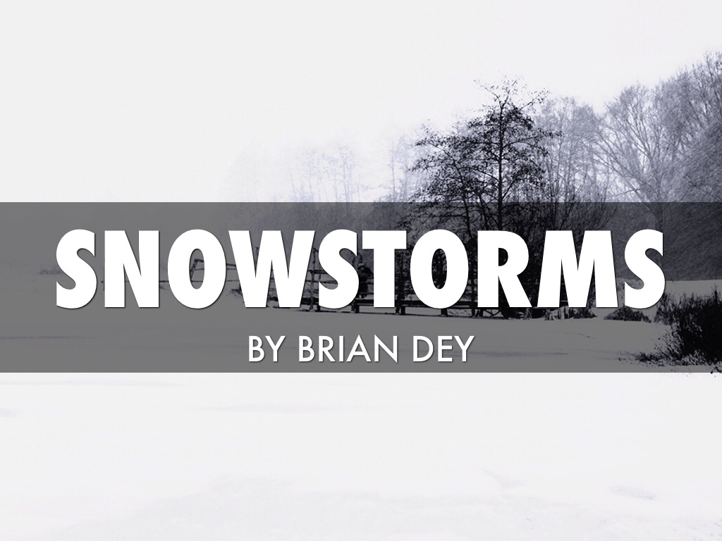 Winter Storms