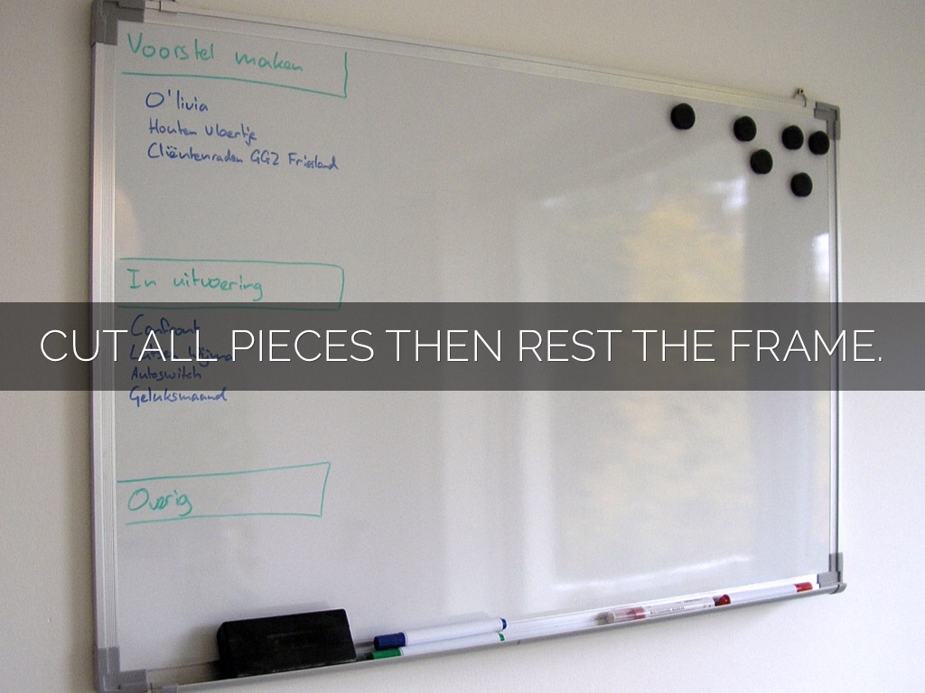 How To Make White Boards by Abby McClelland