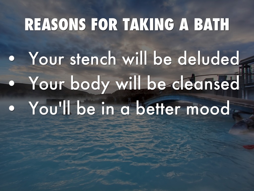 Why You Should Take Daily Baths