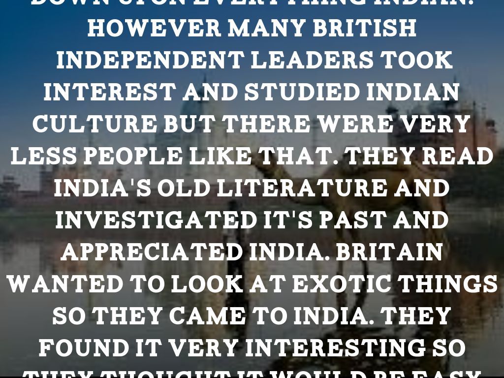 THE BRITISH RULING INDIA by maaniniagarwal