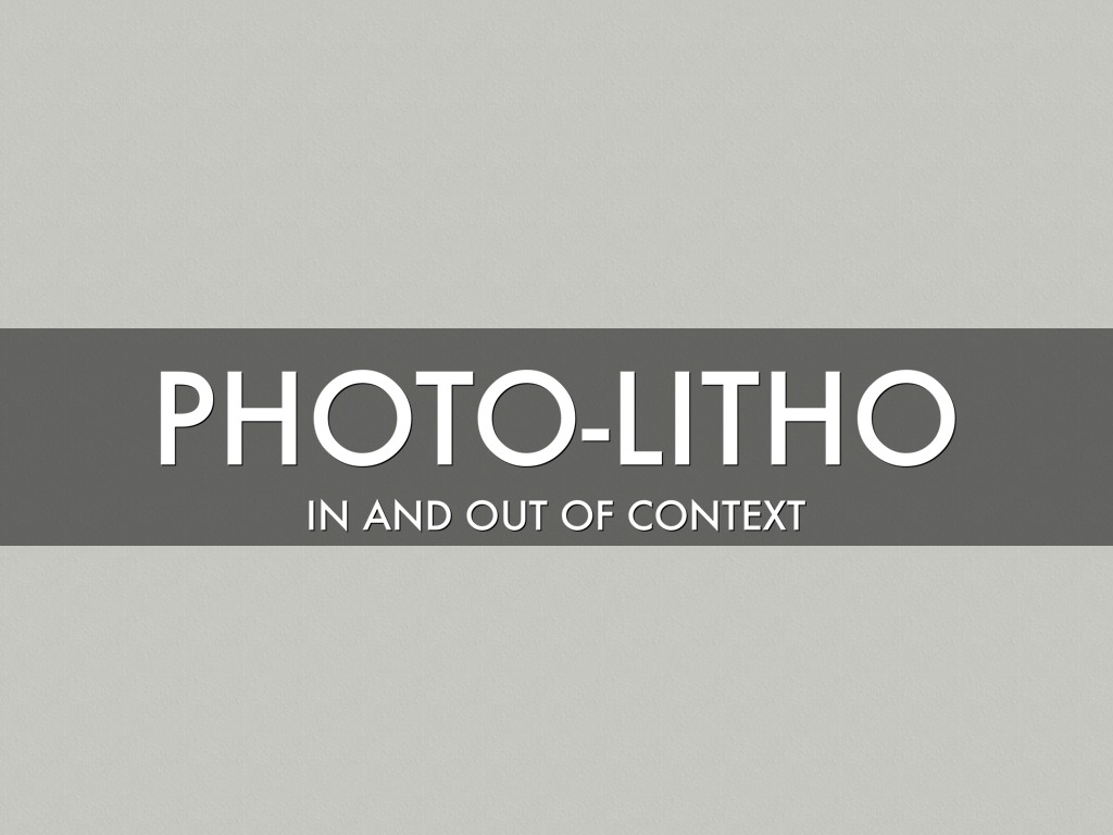 PhotoLitho