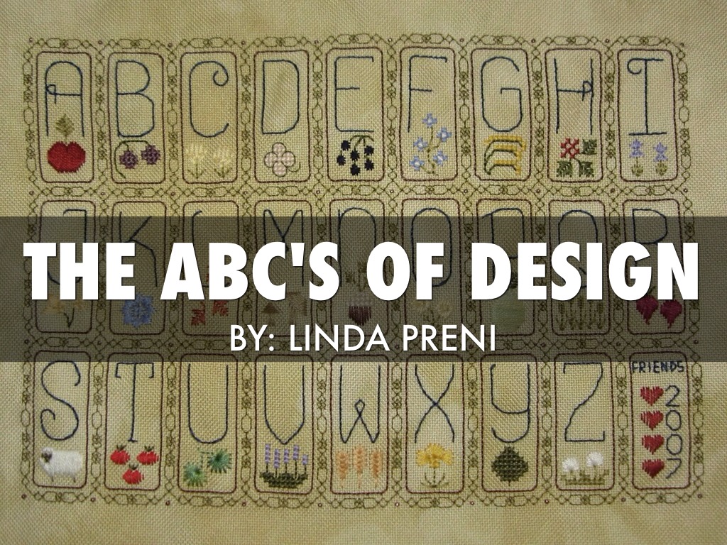 The ABC's Of Design
