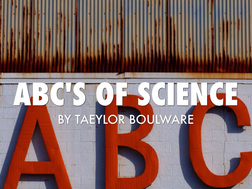 Abc's Of Science