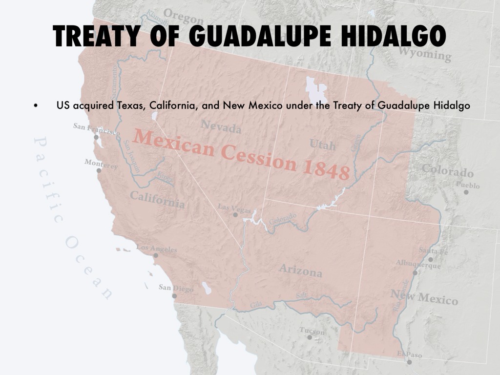 the treaty of guadalupe hidalgo Treaty of guadalupe hidalgo: treaty of guadalupe hidalgo, (feb 2, 1848), treaty between the united states and mexico that ended the mexican war it was signed at villa de guadalupe hidalgo, which is a northern neighbourhood of mexico city. the treaty of guadalupe hidalgo Treaty of guadalupe hidalgo: treaty of guadalupe hidalgo, (feb 2, 1848), treaty between the united states and mexico that ended the mexican war it was signed at villa de guadalupe hidalgo, which is a northern neighbourhood of mexico city.