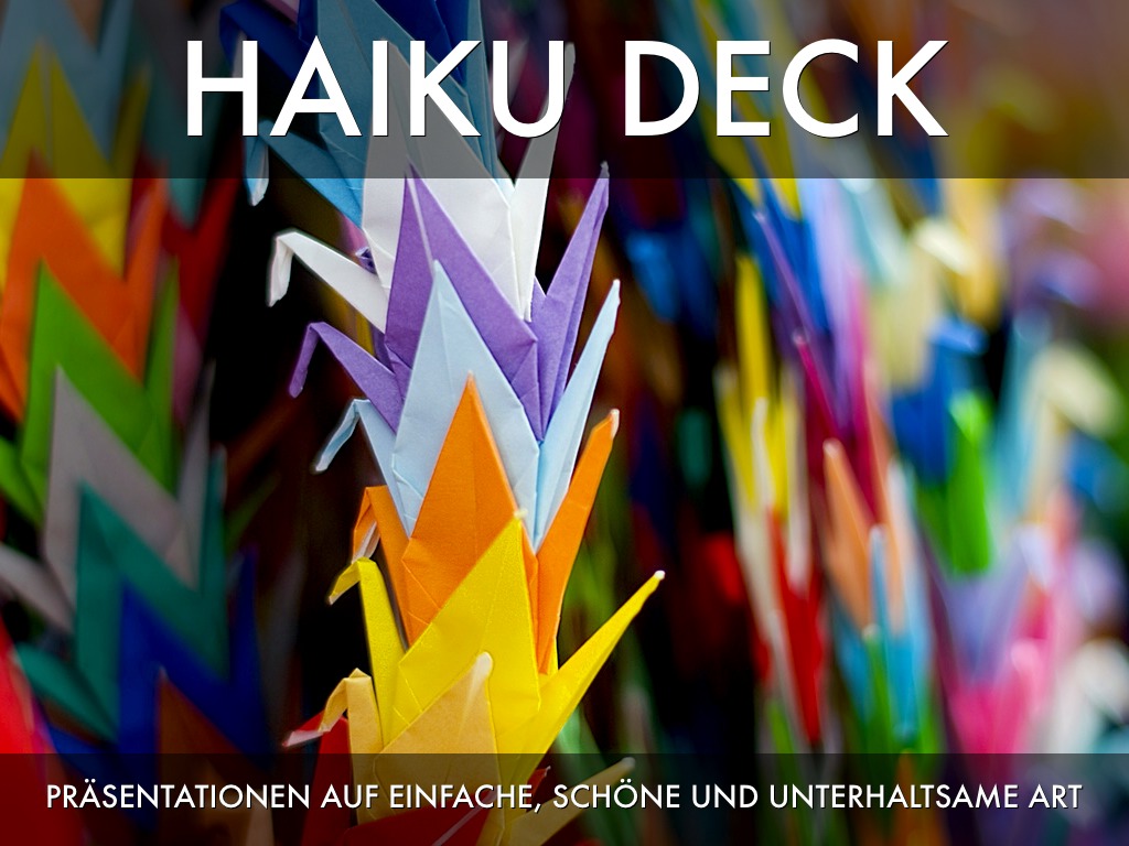 Was ist Haiku Deck?
