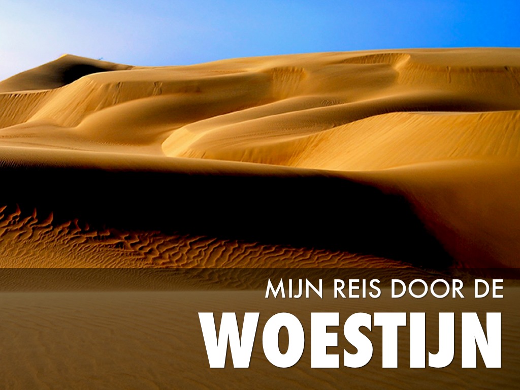 Mijn Woestijnreis