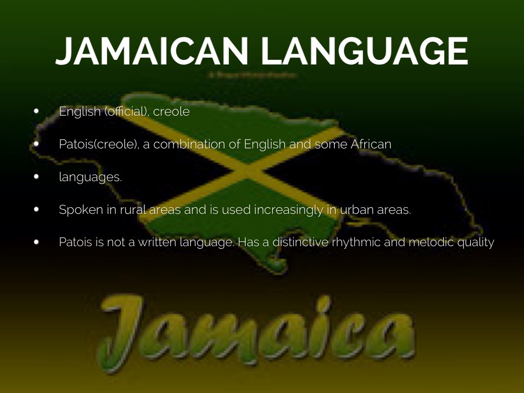 What is the jamaican language, Google Translate