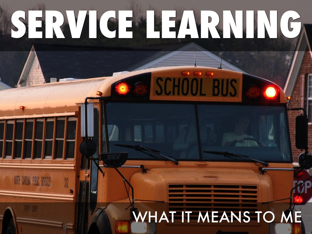 Service Learning - Haiku Deck