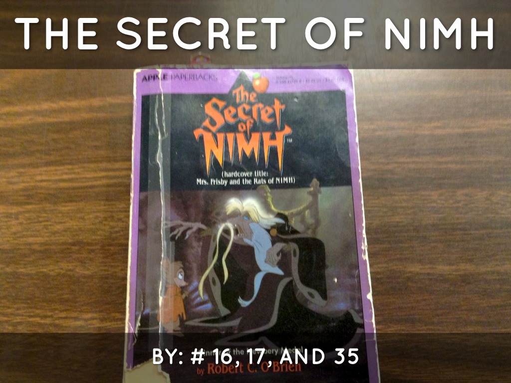 The Secret Of Nimh