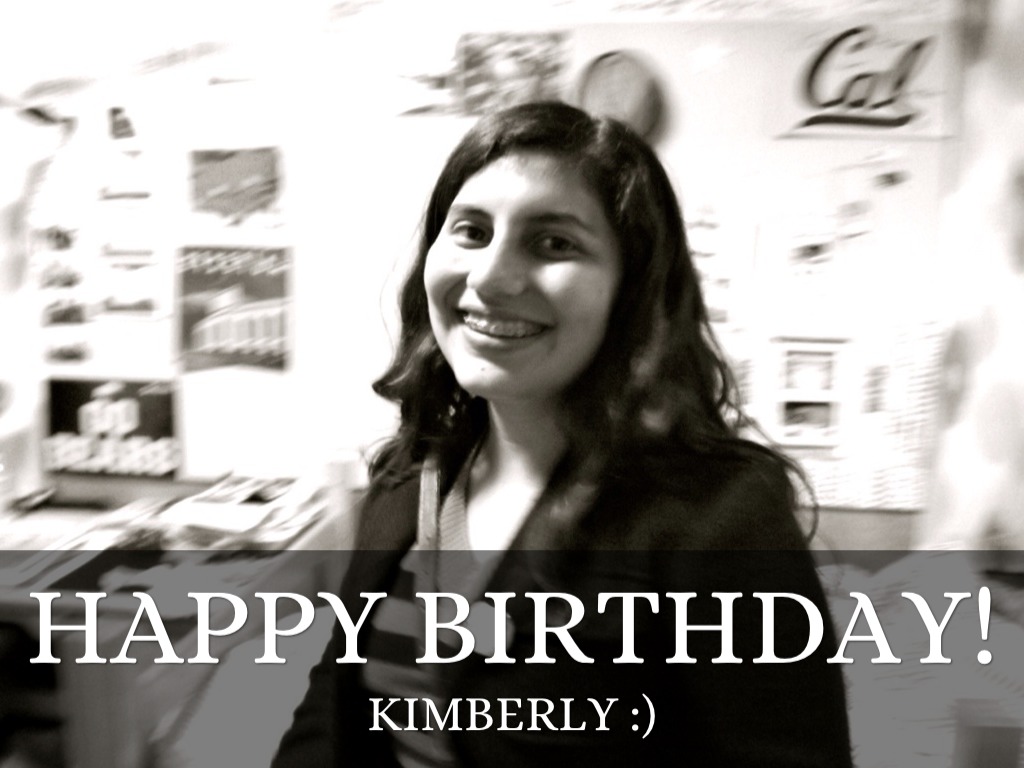 Kim's Birthday! 