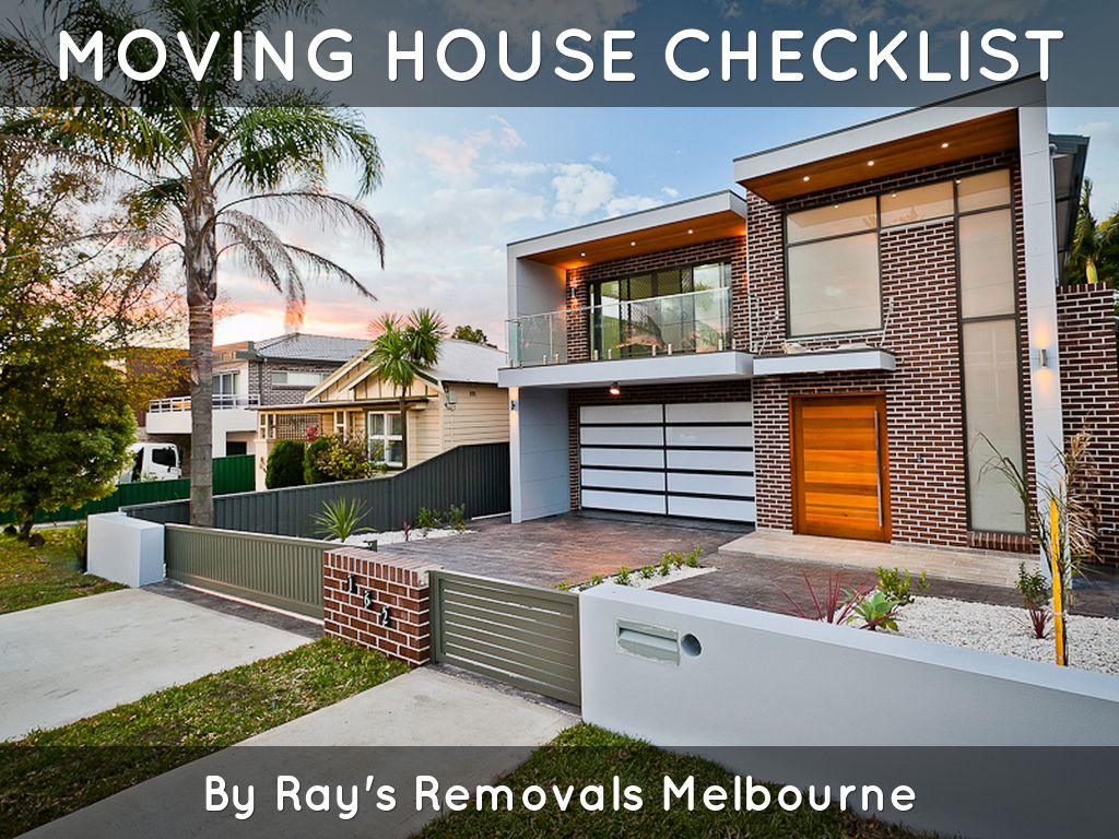 Moving House Checklist