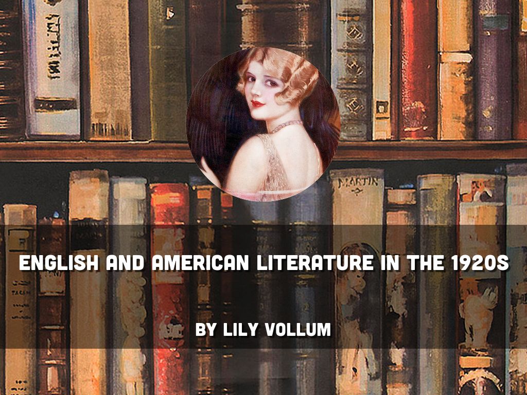 English and American Literature in the 1920s