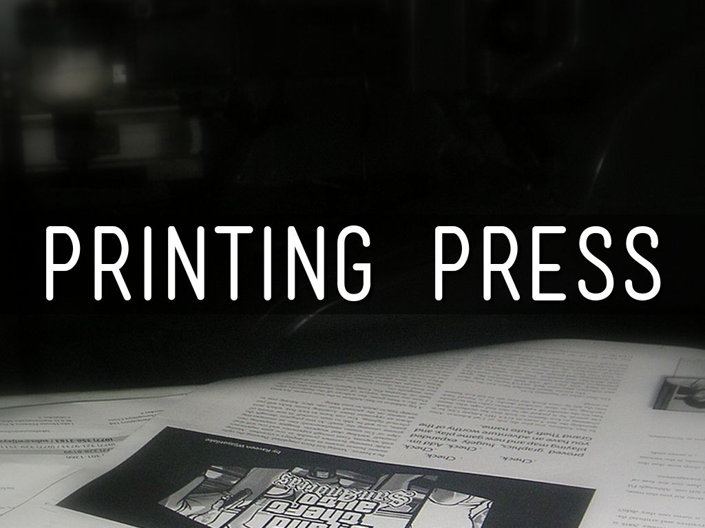 PRINTING PRESS by kategeorgiamirandaazurin