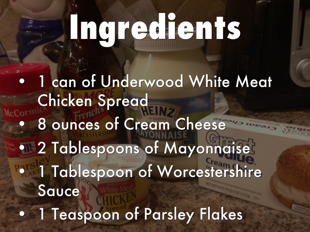 Chicken Spread Recipe