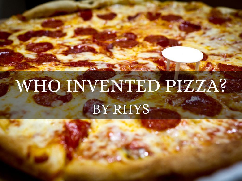 в каком году придумали пиццу