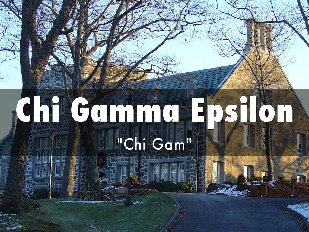 Chi Gamma Epsilon