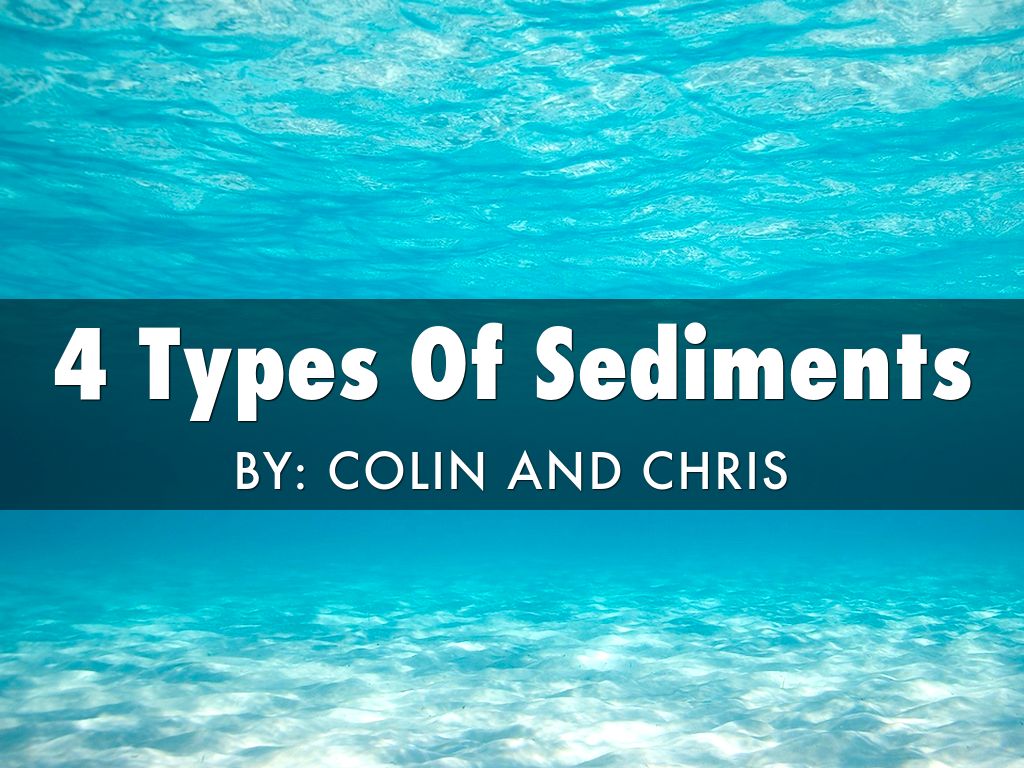Distribution Of Sediments 