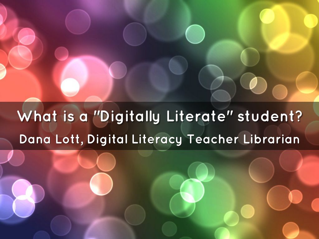 Integrating Digital Literacy