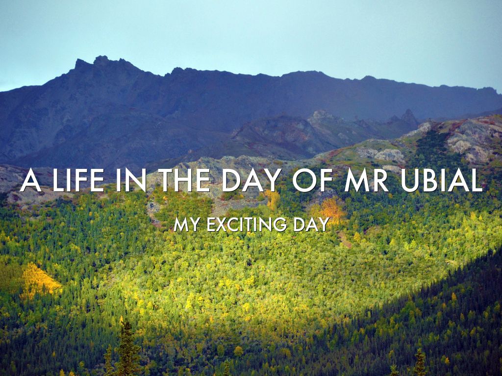 A Life In The Day Of Mr Ubial