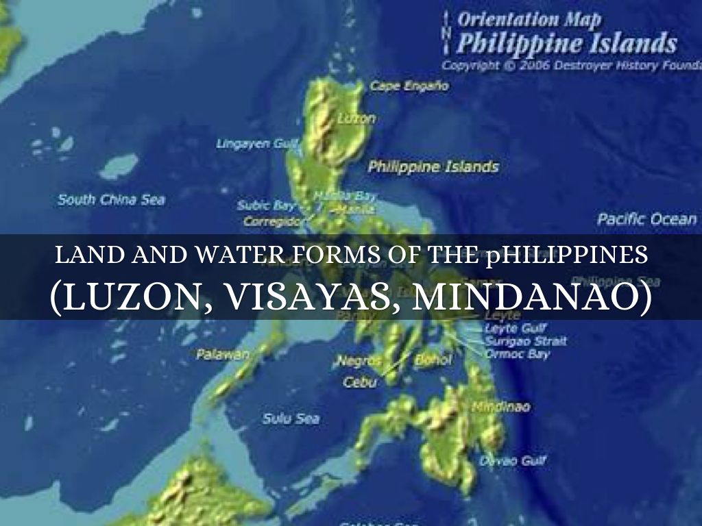 Philippine's Land And water Formers