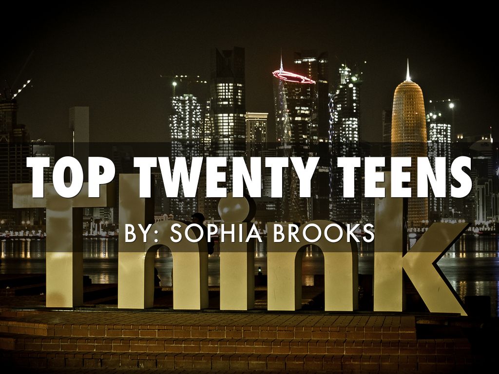 Top Twenty Teens