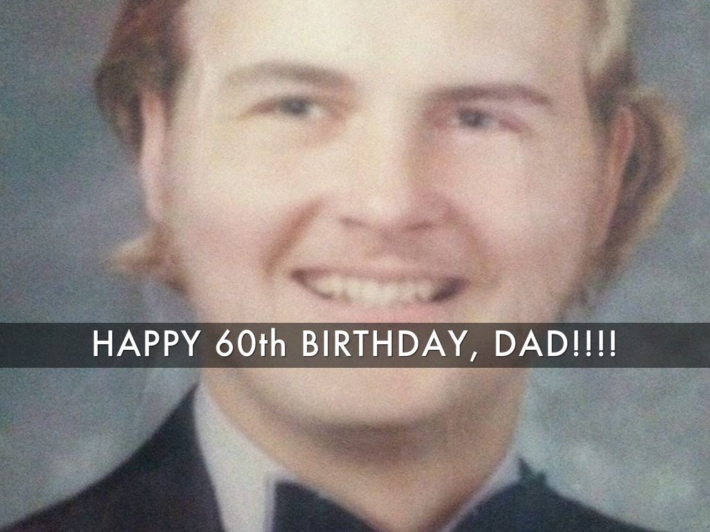 HAPPY 60th BIRTHDAY