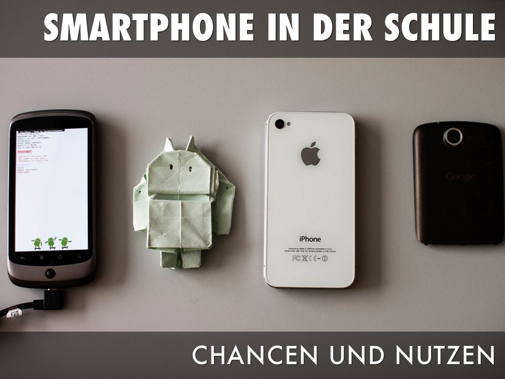 Smartphone in der Schule 