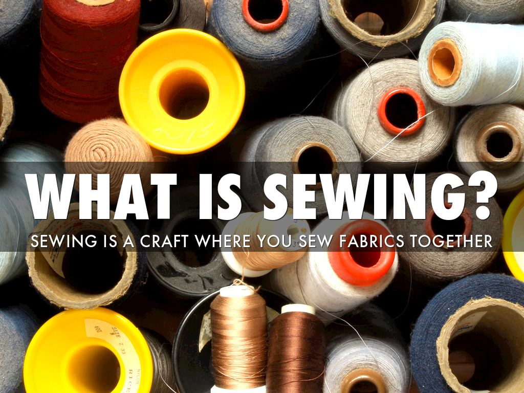 Sewing With A Machine