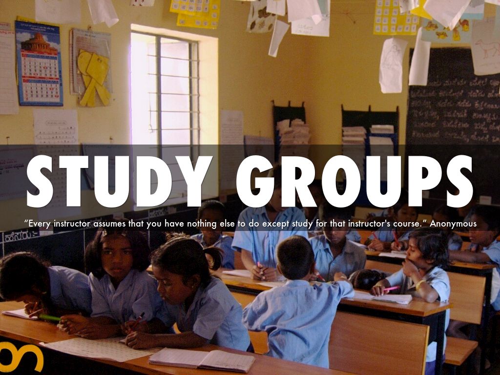 STUDY GROUPS
