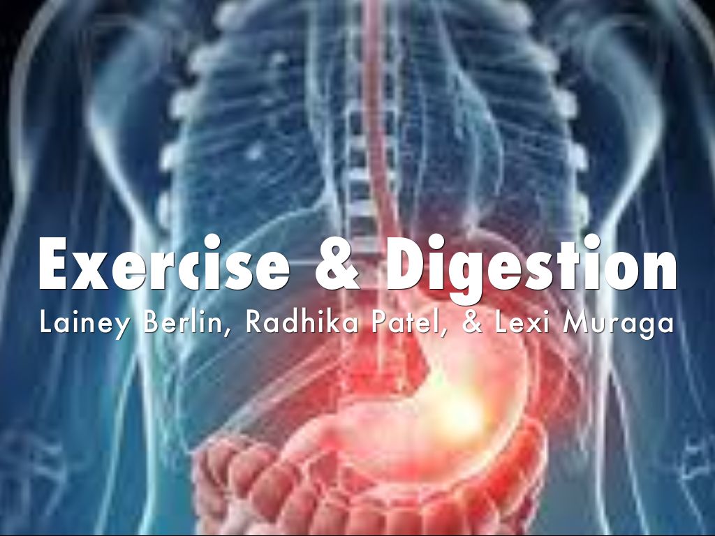 Copy of Exercise & Digestion by Lexi Muraga