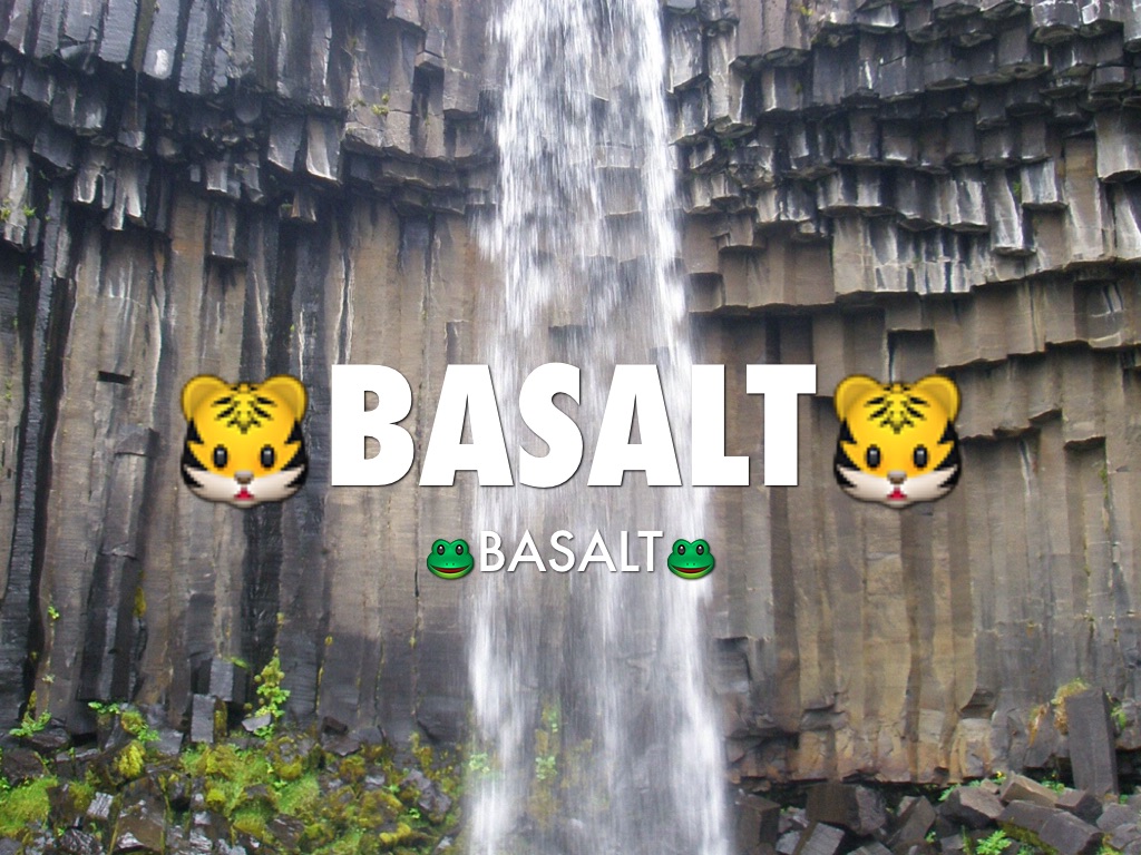 Basalt Layers Of Latourell And Multnomah Falls