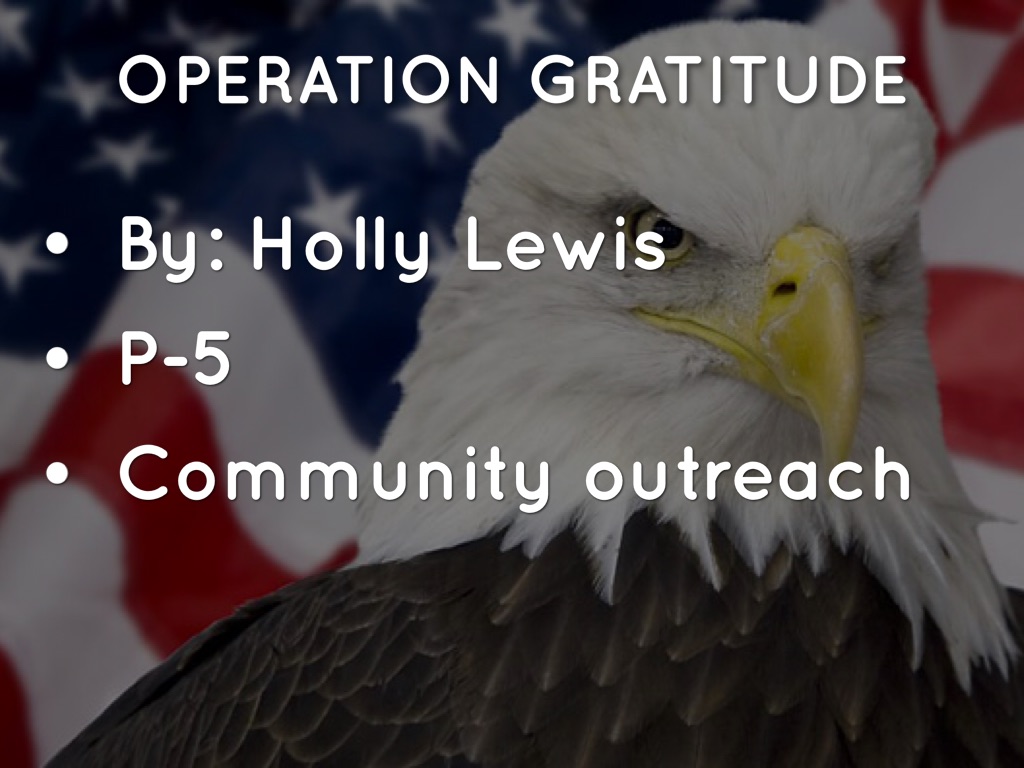 Operation Gratitude