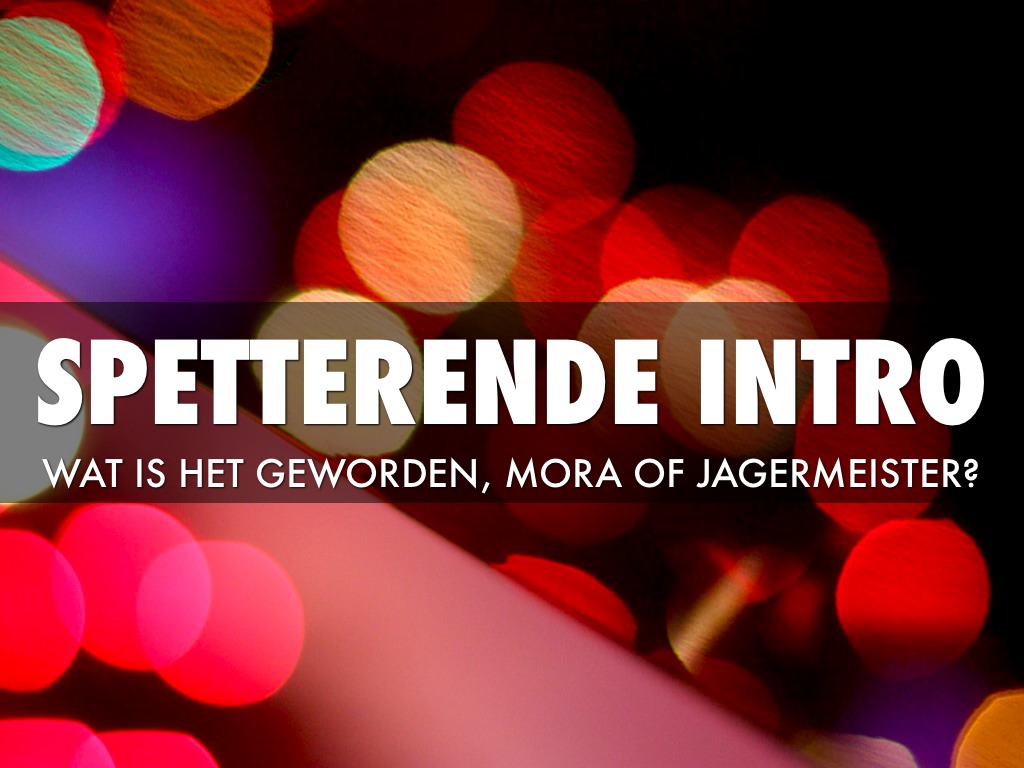Spetterende Introductie