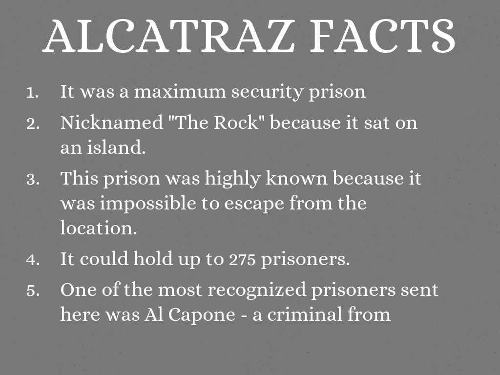 Alcatraz Facts 25 Interesting Facts About Alcatraz Ki vrogue.co