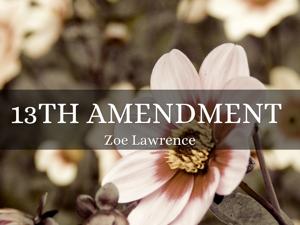 13th Amendment