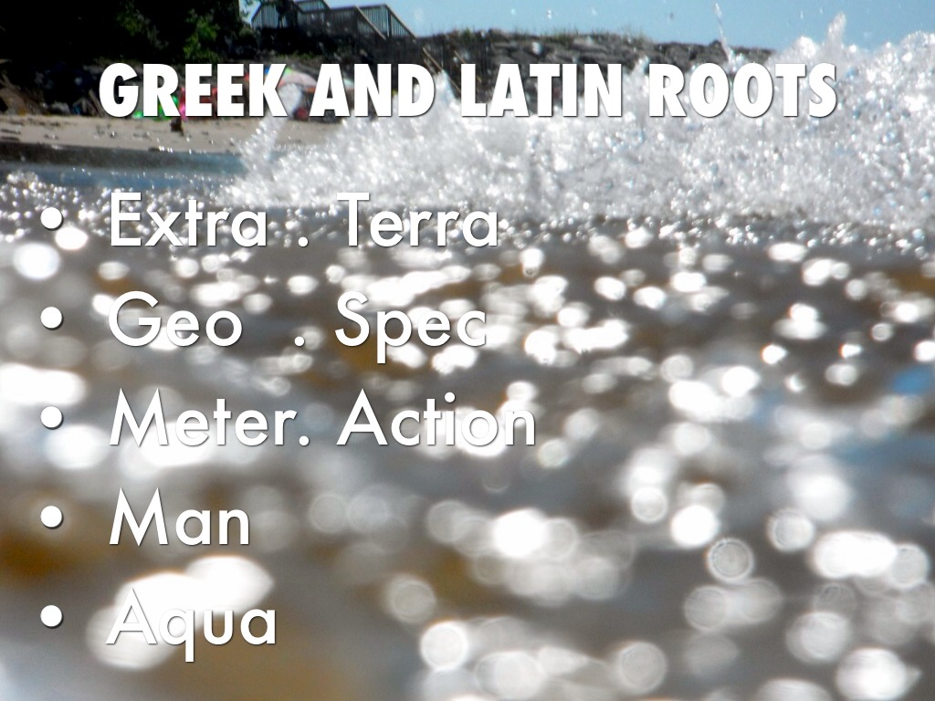 Greek And Latin Roots by Andrew Sanchez