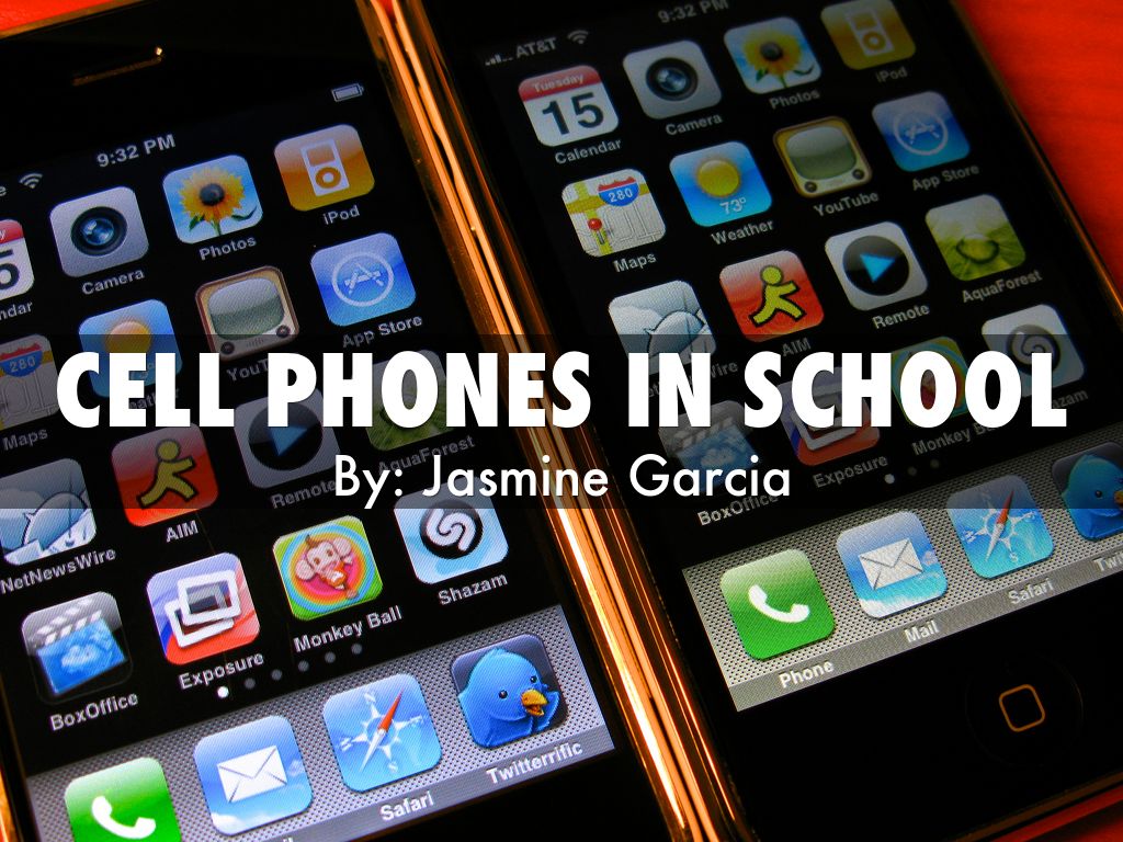 Cell Phones in school