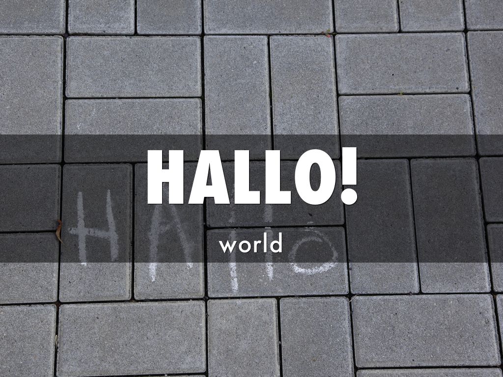 HALLO!