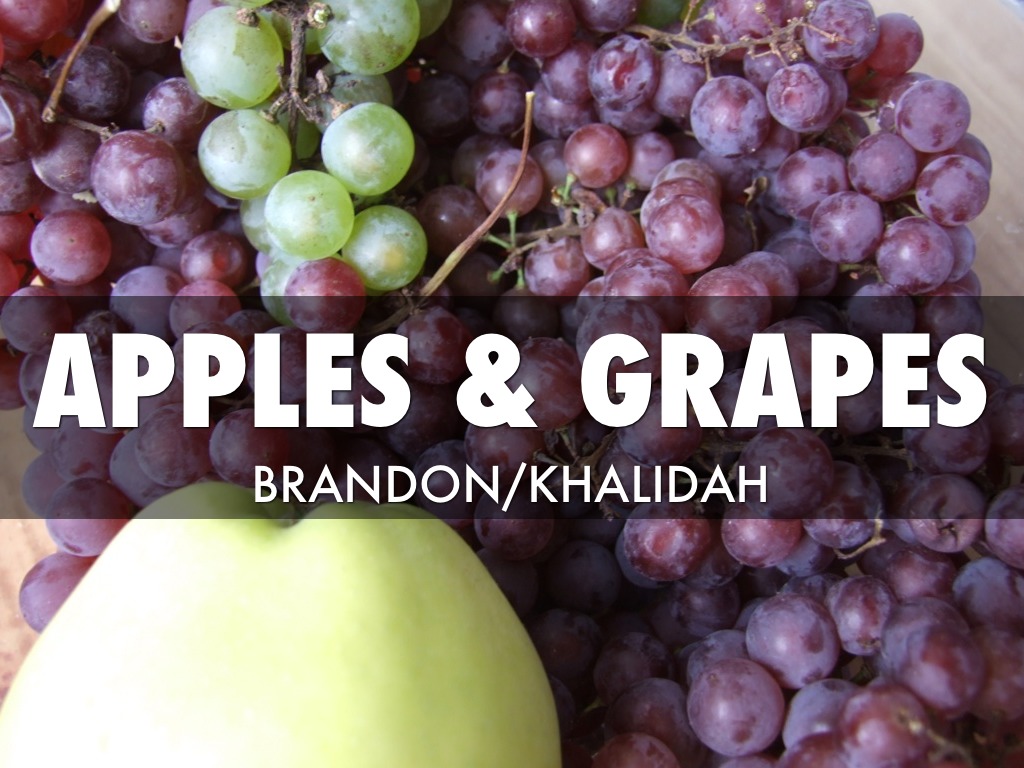 Apples And Grapes 