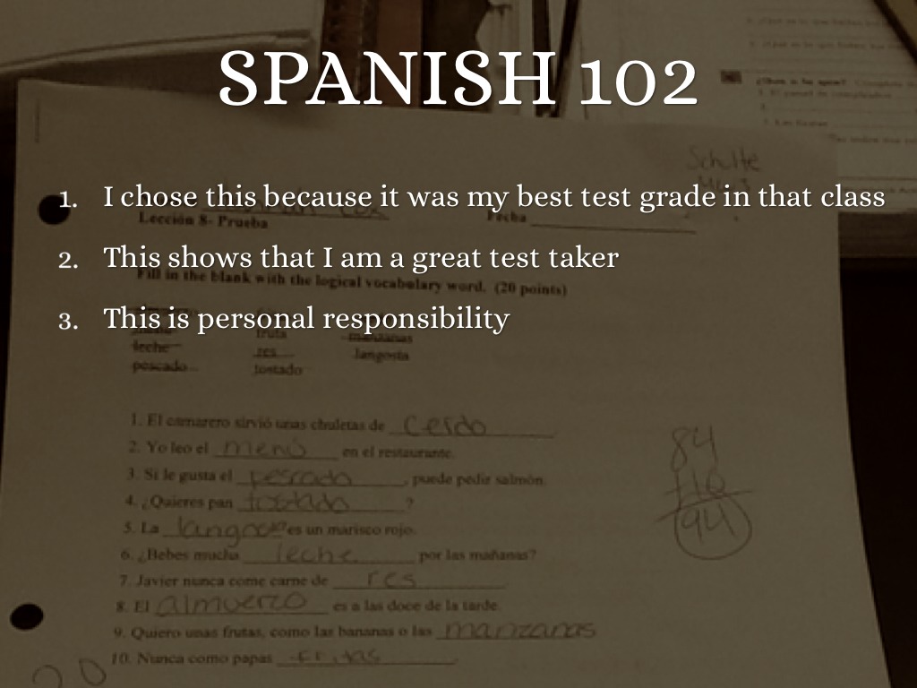 Sophomore year picture